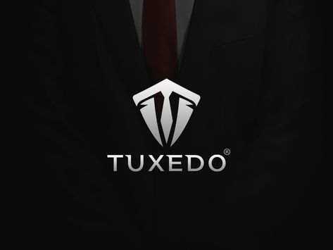 Tuxedo Logo Concept ( T Letter Concept ) by Vivek Kesarwani | Vesigns on Dribbble Mens Logo Design, Male Logo, Suit Logo, Mens Tuxedos, Black Tuxedos, Tuxedos Wedding, Modern Tuxedo, Suit Drawing, T Letter