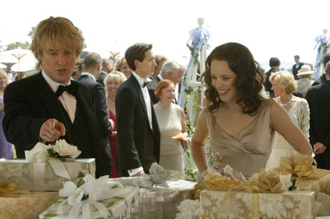 "Wedding Crashers" movie still, 2005.  L to R: Owen Wilson, Rachel McAdams. Wedding Crashers Movie, Powerful Thoughts, Wedding Afterparty, Luke Wilson, Work Performance, Slp Ideas, Vince Vaughn, The Vow, Time Travelers