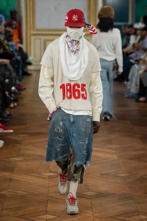 Paris Fashion Week Men, Hypebeast Fashion, Moda Paris, Archive Fashion, Mens Outfit Inspiration, Celeb Style, Fashion Aesthetics, Street Style Paris, Denim Trends