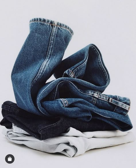 Denim Still Life, Denim Inspiration Board, Denim Photography, Denim Aesthetic, Denim Editorial, Sustainable Denim, Denim Flats, Denim Ideas, Product Shoot