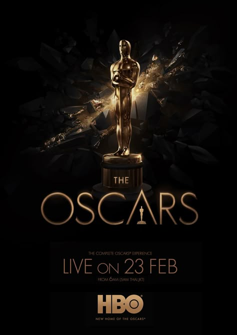 Oscar Logo, Oscar Statue, Award Poster, Oscar Night, Awards Night, Gold Poster, Keys Art, Graphic Design Lessons, The Oscars