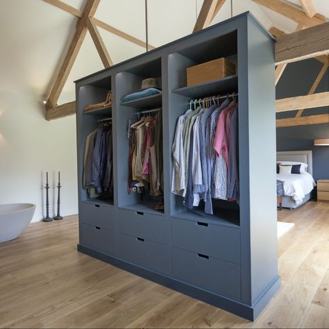 Clothes Storage Without A Closet, Small Space Clothing Storage, Closet Alternatives, Clothes Storage Ideas, Small Room Storage, Diy Clothes Storage, Storage Ideas For Small Spaces, Standing Closet, Best Closet Organization