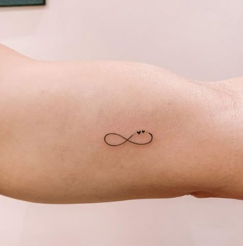 Holiday Tattoos, Partner Tattoo, Small Infinity Tattoos, Infinity Tattoo On Wrist, Motherhood Tattoos, Small Tattoos For Women, Tiny Tattoos For Women, Simple Tattoos For Women, Infinity Tattoo Designs