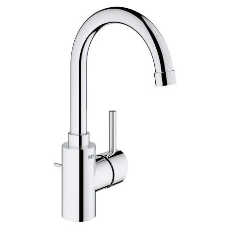 Grohe - 3213800A - Concetto Single-Handle Bathroom Faucet L-Size-3213800A | Snyder Diamond Single Handle Bathroom Faucet, Advanced Ceramics, Bathroom Solutions, Single Hole Bathroom Faucet, Complete Bathrooms, Bath Faucet, Single Hole Faucet, Kitchen Fittings, Basin Mixer