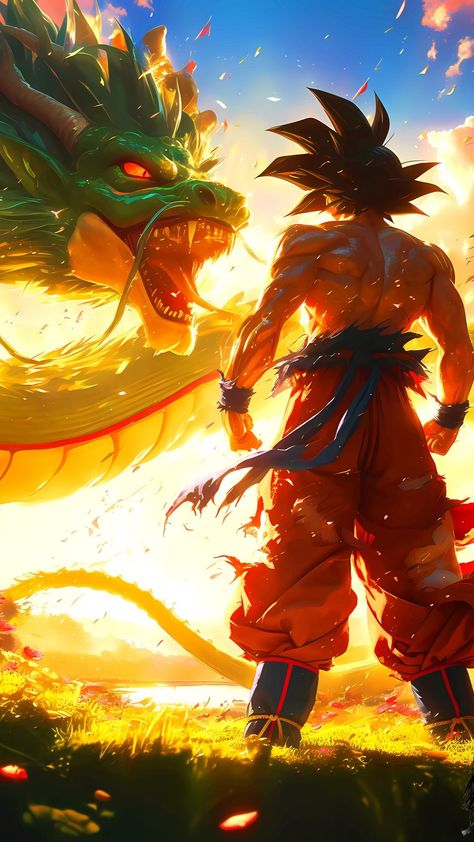 【GOKU】 ⁀➷ Wallpaper ✪ Goku Wallpaper Iphone 4k, Son Goku Wallpapers, Goku With Dragon, Goku Wallpaper Hd 4k, Goku And Dragon, Dragon Ball Z Art, Dragon Ball Z Wallpaper, Goku Wallpaper Iphone, Dragonball Wallpaper