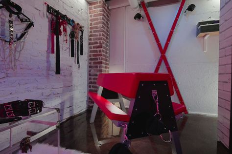 Adult Playroom, Melanie Rose, Pleasure Room, Dungeon Room, Fun Room, Secret Room, Latest Interior Design, Hidden Rooms, Red Room