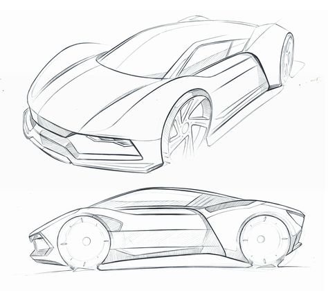 Automotive Sketching, Industrial Sketch, Sketch Cars, Perspective Design, N Drawing, Car Sketching, Digital Sketching, Auto Illustration, New Technology Gadgets