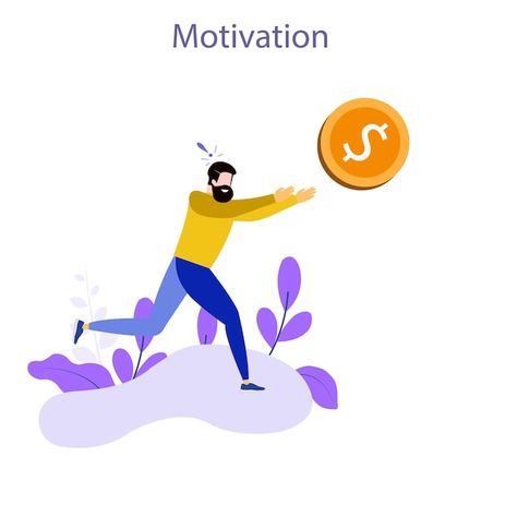 Person chasing dollar coin concept of ex... | Premium Vector #Freepik #vector #flat #illustrations #flat-illustration #character-illustration Extrinsic Motivation, Dollar Coin, Illustration Character, Flat Illustration, Character Illustration, Premium Vector, Graphic Resources, Coin, Illustrations