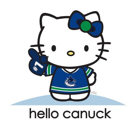 Hello Kitty Canuck Shoes Hello Kitty, La Kings Hockey, Kitty House, Hello Sanrio, Kings Hockey, Rams Football, Hello Kitty Shoes, Hockey Season, Calgary Flames