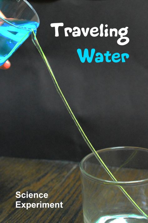 Magic: water doesn't just flow in a river. It can flow on a string, too! See how water flows on a string in the air. Water Properties, Vetenskapliga Experiment, Water Science Experiments, Walking Water, Water Experiments, Kid Science, Summer Science, Magic Water, Stem Activity