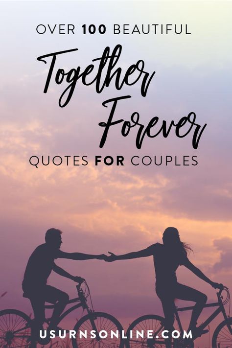 Over 100 beautiful "Together Forever" quotes for couples. Perfect for inscriptions, epitaphs, "In Loving Memory" etchings, headstone engravings, cremation urns, and memorial plaques. If you're looking for the perfect sentiment to honor the love shared by a devoted couple, you'll find it here. #togetherforever #togetheralways #togetherquotes #couplesquotes #memorialquotes #inlovingmemory #inlovingmemoryquotes #headstone #inscription One And Only Love Quotes, Reminding You I Love You Quotes, Quote For Couples Love, Inspiring Couple Quotes, Quotes About Couples In Love, Love Remember Quotes, Memorial Quotes For Husband, Headstone Inscriptions For Husband, Couples Headstone Ideas