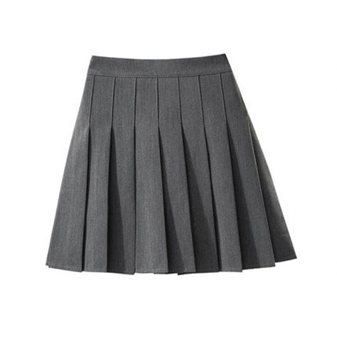 Lasaky - High-Waisted Pleated Skirt in Black and Gray, Ideal for School with Anti-Slip Design Grey Uniform Skirt, High Waist Fitted Skirt For School, Fitted Mini Skirt For School, High Waist Stretch Skirt For School, Gray Fitted Mini Pleated Skirt, Fitted Gray Mini Pleated Skirt, High Waist Stretch Mini Skirt For School, Gray High Waist Pleated Mini Skirt, Fitted Lined Mini Skirt For School