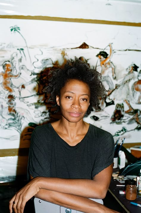 Artist Portraits, Kara Walker, Artist Studios, Portrait Reference, Walker Art, Frederick Douglass, Drawing Studies, Women Artists, Black Person