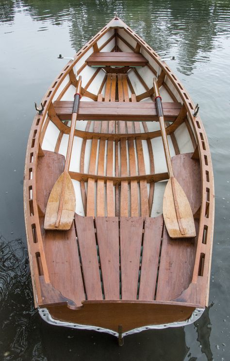 Wooden Row Boat, Wood Boat Building, Wood Boat Plans, Rowing Boat, Wooden Boat Building, Row Boats, Wooden Boat Plans, Cool Boats, Boat Ideas