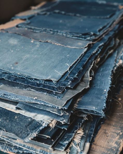 Upcycle Blue Jeans, Crafts From Old Jeans, Repurpose Denim Jeans, Patches On Jeans Ideas, Old Pants Diy Upcycle Ideas, Sewing Projects With Old Jeans, Repurpose Jeans Upcycling, What To Make Out Of Old Jeans, Sewing Denim Projects