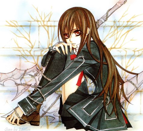 Pinterest Vampire Knight Cosplay, Yuki Cross, Anime Vampire Knight, Cross Academy, Vampire Knight Kaname, Vampire Knight Yuki, Vampire Night, Vampire Knight Manga, Yuki Kuran