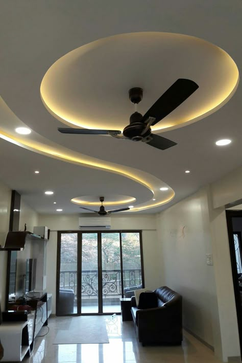 False Celling Design For Hall Modern, Living Room Fall Ceiling Design With 2 Fans, Flase Celling Design Hall, Tv Hall Celling Design, Roof Celling Design For Room, Fall Ceiling With Two Fans, False Ceiling Design For Hall With 2 Fan, False Ceiling Living Room With 2 Fans Modern, Flase Celling Design Modern Bedroom