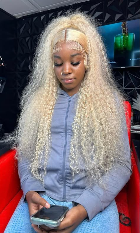 613 Wet And Wavy Wig, 613 Water Wave Wig, Blonde Wet And Wavy Lace Front Wig, 613 Curly Wig Black Women, Ash Blonde Deep Wave Wig, Blonde Deep Wave Wig Black Women, Curly Blonde Wig Black Women, 613 Middle Part Buss Down, Blonde Curly Wig Black Women