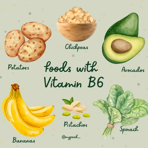 Including vitamin B6-rich foods in your diet can help you enjoy these health benefits! 🥑🍌🥔 ⁠ ⁠ ✅Brain Health 🧠⁠ ✅Mood Regulation 😊⁠ ✅Immune Function 🛡️⁠ ✅Energy Production ⚡⁠ ✅Hormonal Balance ⚖️⁠ ✅Heart Health ❤️⁠ ✅Nervous System Support 🔗⁠ ⁠ Our multivitamin, Wellness, has the complete Vitamin B complex! ⁠ ⁠ 📲Double tap so you can see more @mypeak_ nutrition education and science facts on your feed⁠ ⁠ -----⁠ Stabler SP. Vitamin B6: A review of its role in health and disease. Nutr Rev. 2021;... B6 Foods, Vitamin B6 Foods, Mood Regulation, Toxic Free Living, Anti Inflamatory, Best Multivitamin, B Complex, Hormonal Balance, Vitamin B Complex