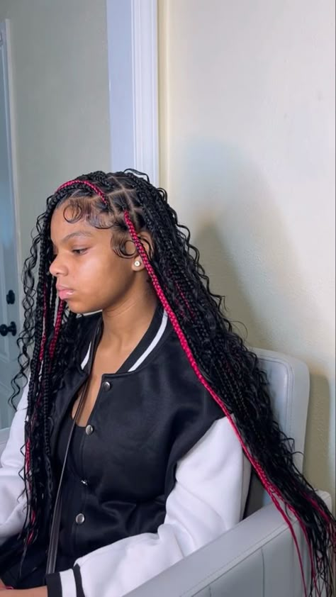 This hair style is protective in summer and like i said any season Short Box Braids Hairstyles, Braided Hairstyles For Black Women Cornrows, Big Box Braids Hairstyles, Goddess Braids Hairstyles, Box Braids Hairstyles For Black Women, Cute Braided Hairstyles, Cute Box Braids Hairstyles, Quick Braided Hairstyles, Braided Hairstyles For Teens