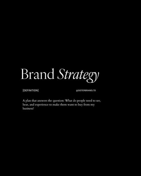 I see so much fluffy BS over what a brand is 〰️ “It’s a feeling” “It’s your essence” “It’s the soul of your business” Plain and simple - your brand is the reason people want to buy from your business. So your brand strategy is the plan you devise to GET people to want to buy from your business. To build a successful business you must build a successful brand. That starts with a psychology-backed, conversion-focused brand strategy that turns your onlookers into your HELL YES customers and... Build Your Brand Quotes, Rebranding Your Business, Branding Myself, Building A Brand Aesthetic, Branding Yourself, Brand Planning, Content Marketing Quotes, Branding Aesthetic, Business Branding Inspiration