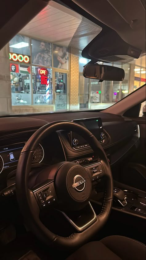 2023 Nissan Rogue, car aesthetic, car dashboard, #cars Nissan Rogue 2023, Nissan Aesthetic, Nissan Rogue Accessories, Nissan Rouge, Chill Life, Nissan Car, Car Things, Girly Car Accessories, Inside Car