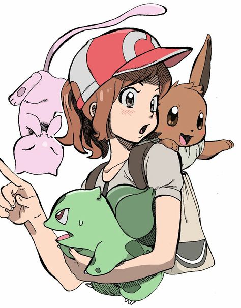 Makes me want to draw my pokemon trainer persona! Pokemon Character Drawing, Pokemon Team Drawing, Pokemon Trainer With Pokemon, How To Draw Pokemon Trainers, Pokemon Trainer Drawing Reference, Pokemon Drawing Reference, Holding A Pokeball Reference, Draw Pokemon Characters, Pokemon And Trainer Art