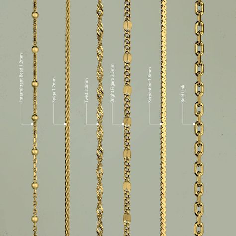 925 Sterling Silver Chain Necklace - Intermittent Chain - Spiga Chain - Twist Chain - Bright Figaro Chain - Serpentine Chain - Bold Chain - 18K Gold Chain for Pendant - 18K Rose Gold Chain for Women - Chain Necklace for Gift - Gift for Wife - Mens Chain Necklace All chains are shipped ready with the closing ring. You can find other chain models from the link below; https://www.etsy.com/shop/DkmnSilverAndGold?ref=seller-platform-mcnav&section_id=39375186 Material : * High Quality Handmade 925 Ste Big Diamond Engagement Rings, Mens Chain, Gold Chain Design, 18k Gold Chain, Women Chain, Gold Chain With Pendant, Gold Chains For Men, Jewelry Accessories Ideas, Mens Chain Necklace