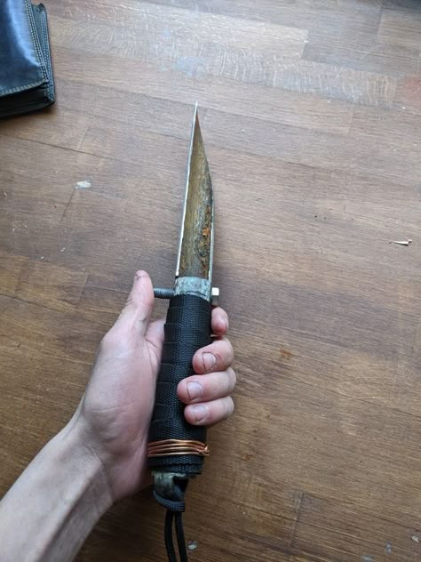 Shtf Gear, Basic Knife, Diy Knife, Unique Knives, Fallout Art, Alien Vs Predator, Post Apocalypse, Survival Prepping, Camping Survival