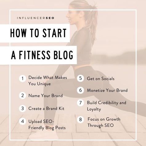 Dreaming of becoming a fitness influencer? It's time to make it a reality! Starting a fitness blog lets you share your love for health and wellness while helping others achieve their goals. Discover the steps to launch your fitness brand now. #FitnessBlogger #WellnessGoals #ImpactfulBlogging Fitness Influencer, Blog Names, Fitness Blogger, Wellness Blog, Fitness Instagram, Yoga Teacher Training, Fitness Blog, Success Story, Teacher Training