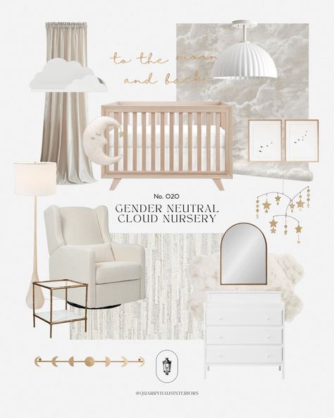 RELAX ON CLOUD 11 curated on LTK Cloud Nursery Boy, Cloud Nursery Theme, Modern Gender Neutral Nursery, Modern Girl Nursery, Moon Stars Nursery, Star Themed Nursery, Gender Neutral Baby Room, Small Baby Room, Cloud Nursery Decor