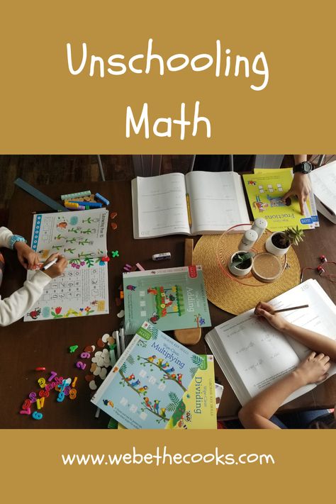 Unschooling Math Ideas, Unschooling 2nd Grade, Unschool Math Ideas, How To Unschool, Hands On Homeschooling, Unschooling Middle School, Unschooling Ideas Activities, Unschooling Preschool, Unschool Math