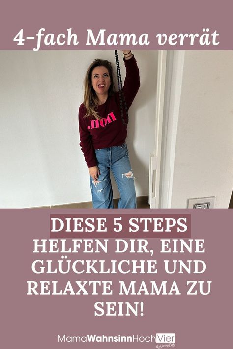 Eine coole und relaxte Mama? Deine lässige Mutterschaft beginnt hier! Entdecke 5 einfache Steps, um eine glückliche und relaxte Mama zu werden. Erfahre mehr Entspannung und Freude im Mama-Alltag. Mama Blog, Beste Mama, Work Life Balance, Life Balance, Work Life, Lifestyle