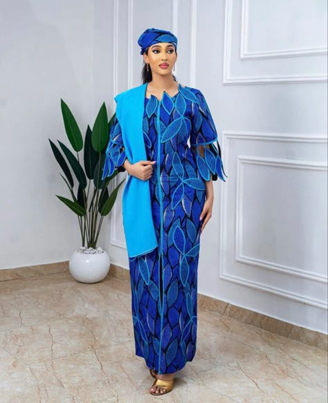 Decent Ankara Styles, Elegant Ankara Styles, African Dress Styles, Boubou Styles For Women, Kaftan Styles, Ankara Dress Designs, Nigerian Dress, Modest Dresses Fashion, African Print Dress Ankara