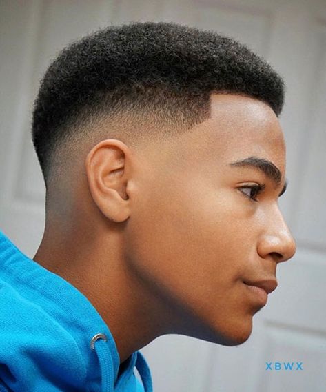 45 Cool Low Fade Haircuts For Men (2020 Gallery) - Hairmanz Black Boys Haircuts Fade, Man Haircut Fade, High Top Fade Haircut, Black Man Haircut, Afro Fade Haircut, Top Fade Haircut, High Taper Fade, Black Man Haircut Fade, Low Taper Fade Haircut