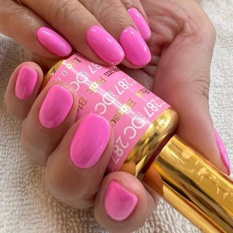 Barbie Pink Gel Polish, Dnd Crayola Pink, Dnd Bright Pinks, Gel Nail Polishes, Dnd Whirly Pop, Dnd Gel Pedicure, February Nail Colors Dnd, Spring Dnd Nail Colors, Dnd Pink Nail Colors