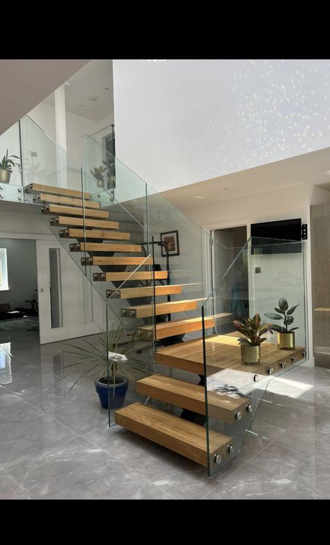 Centre Staircase, Spine Staircase, Bespoke Staircases, Stairs Design Interior, Stairs Design, Free Quote, Staircases, Unique Home, Home Style