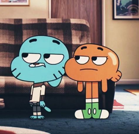 Two Bff Cartoon Characters, Iconic Best Friend Duos, Movie Friendships, Amazing World Of Gumball Tattoo, Best Friend Characters, Iconic Duos Best Friends Cartoon, Best Friend Duos, Movie Duos, Gumball Darwin