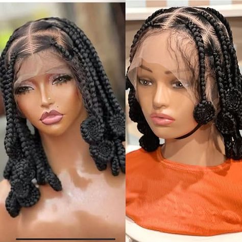 Full Lace Synthetic Braided Wig, African Inspired Look, Baby Hairs, Lasts Over 2 Years,Knotless braids, box braids. Braid Wig Hairstyles, Latest Braided Hairstyles, Braid Wig, Braided Wigs, Box Braid Wig, Baby Hairs, Braided Wig, Knotless Braids, Hair Collection