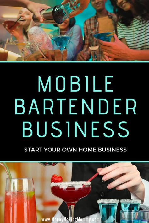 Bartending Ideas, Diy Bartender Station, Mobile Bar Trailer Interior Ideas, Mobil Bar Ideas, Bar Business Ideas, Horse Trailer Business Ideas, Cocktail Business, Mobile Bars Business, Bartending Business