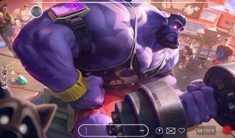 Dr. Mundo/LoL/Cosmetics | League of Legends Wiki | Fandom Pool Party Skins, Lol Splash Art, Dr Mundo, Dnd Reference, Lol Fanart, League Legends, Lol Champions, Beard Game, Muscle Beach