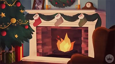 Notion Gif, Xmas Gif, Christmas Tree Fireplace, Christmas Tree And Fireplace, Holiday Gif, Gif Background, Santa Christmas Tree, Gif Wallpaper, Merry Christmas Gif