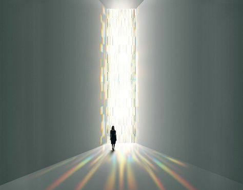 Modern Architecture: Walking Into the Light (5 pics) - My Modern Metropolis Tokujin Yoshioka, James Turrell, Open Door, Design Master, Trondheim, Foto Art, Japan Design, Crystal Prisms, Light And Space