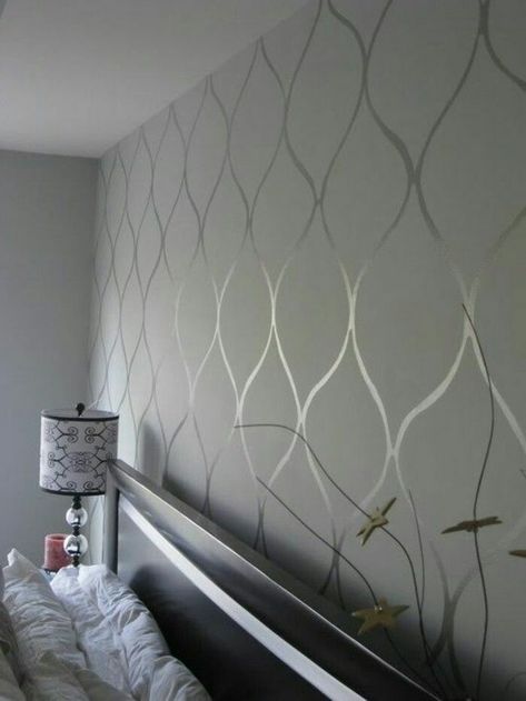 Modern Living Room Wallpaper For Wall Decoration 2022 | Home Interior Wall Painting Design Ideas Interior Wall Painting Designs, Modern Wallpaper Living Room, Wallpaper Design For Bedroom, Wallpaper Walls Bedroom, Bedroom Inspirations Master, Accent Wall Paint, Wall Paint Designs, Wallpaper Living Room, Master Bedrooms Decor