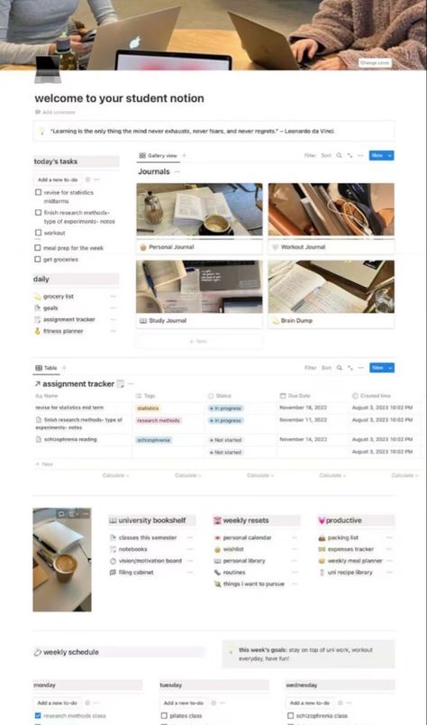 #Organisation #Gift_For_Notion #Notion_School_Notes #Notion_School_Templates Notion Templates For College Students, Notion School Notes, Notion School Templates, Notion University Template, Notion Template Ideas For Students, Notion School, Student Notion Template, University Planner, Notion Tips