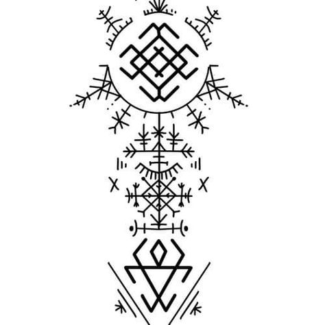 Traditional Tattoo Symbols, Polish Symbols, Slavic Symbols, Croatian Tattoo, Viking Compass Tattoo, Patterns Tattoo, Slavic Tattoo, Clothing Symbols, Polish Tattoos