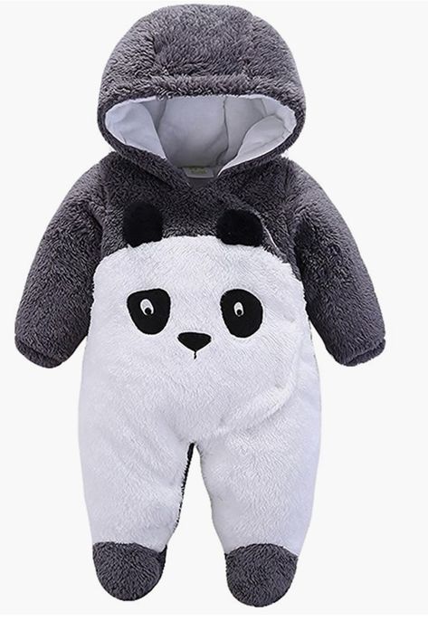 Baby Winter Romper, Winter Romper, Baby Overall, Animal Costumes, Baby Boy Clothes Newborn, Cartoon Panda, Toddler Winter, Baby Outerwear, Toddler Romper