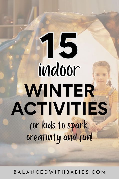 Explore the magic of winter indoors with these 15 delightful activities perfect for toddlers and preschoolers! From sensory play to creative crafts, these winter-inspired ideas will keep little ones engaged and entertained during the chilly season. Embrace the warmth of indoor fun with our curated collection of winter activities for your youngest adventurers! ❄🧒🎨 #WinterActivities #ToddlerFun #PreschoolCrafts Indoor Snow Activities For Toddlers, Toddler Weekend Activities, Fun Winter Activities For Toddlers, Snow Day Activities For Kids Indoor, Winter Indoor Activities For Kids, Preschool January Activities, Kid Activities Indoor Crafts, Indoor Winter Activities For Kids, Holiday Activities For Toddlers