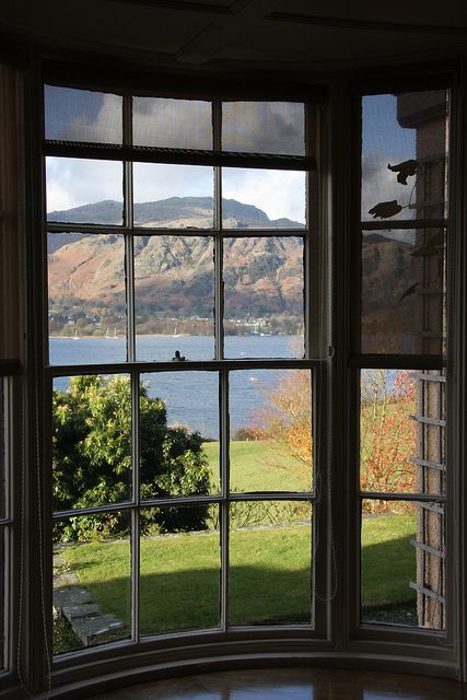 Window Views, Looking Out The Window, Beautiful Windows, Window View, False Ceiling, Through The Window, Cumbria, Portal, Pretty Places