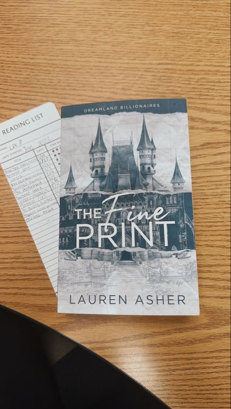 Fine Print Lauren Asher, The Fine Print Lauren Asher, Lauren Asher, The Fine Print, Penguin Classics, Book Recs, Fine Print, Reading Lists, Reading